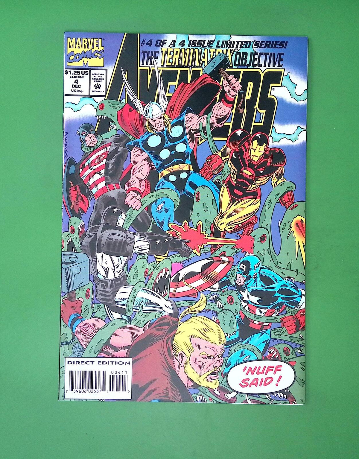 Avengers The Terminatrix Objective #4 1993 Marvel Comics 8.0 Comic Book H94-19