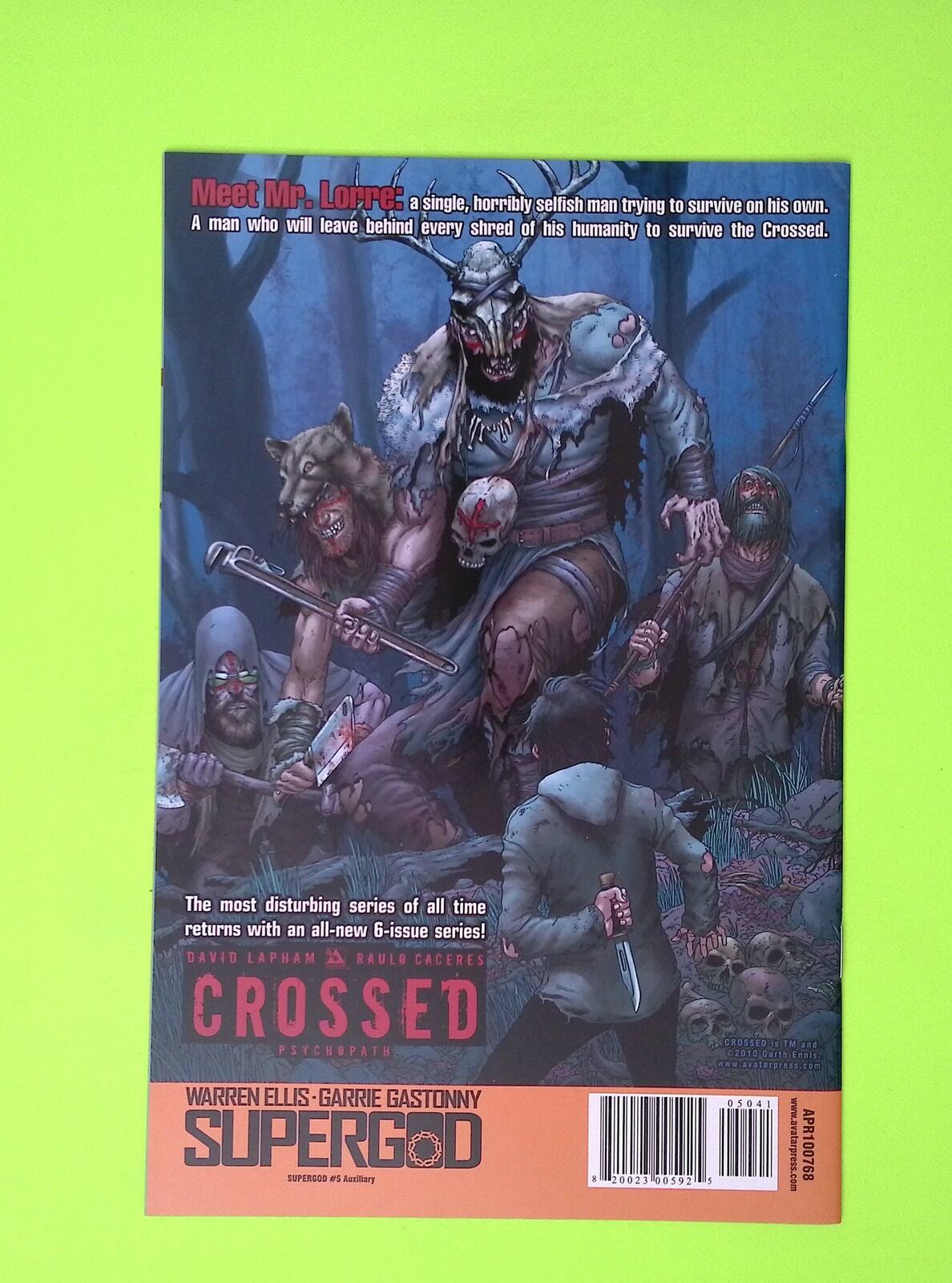 Supergod #5d 2010 Avatar Press Variant High Grade Comic Book W232-274