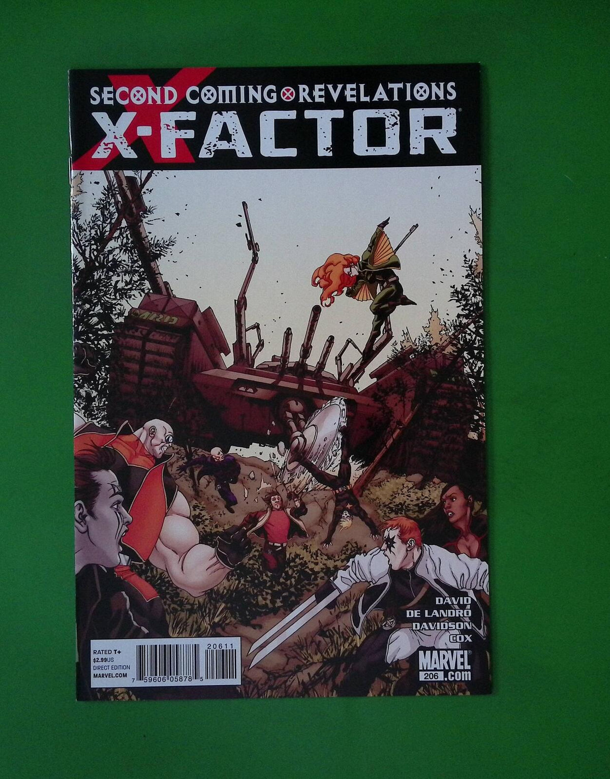 X-Factor #206 Vol. 1 2010 Marvel Comics Mid Grade Comic Book H98-53