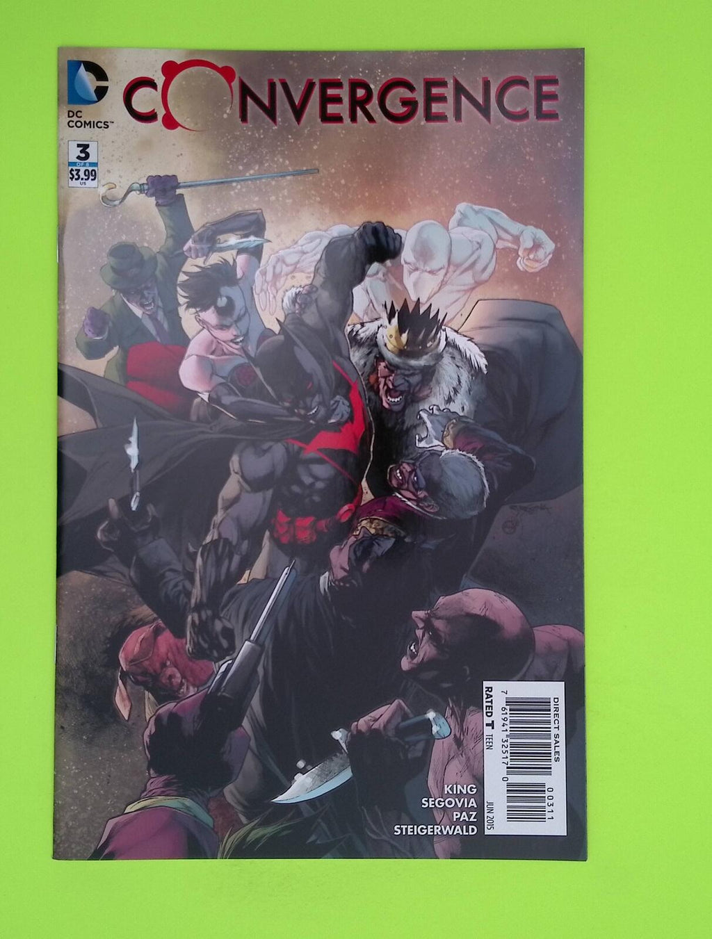Convergence #3 2015 DC Comics High Grade Comic Book A33-28