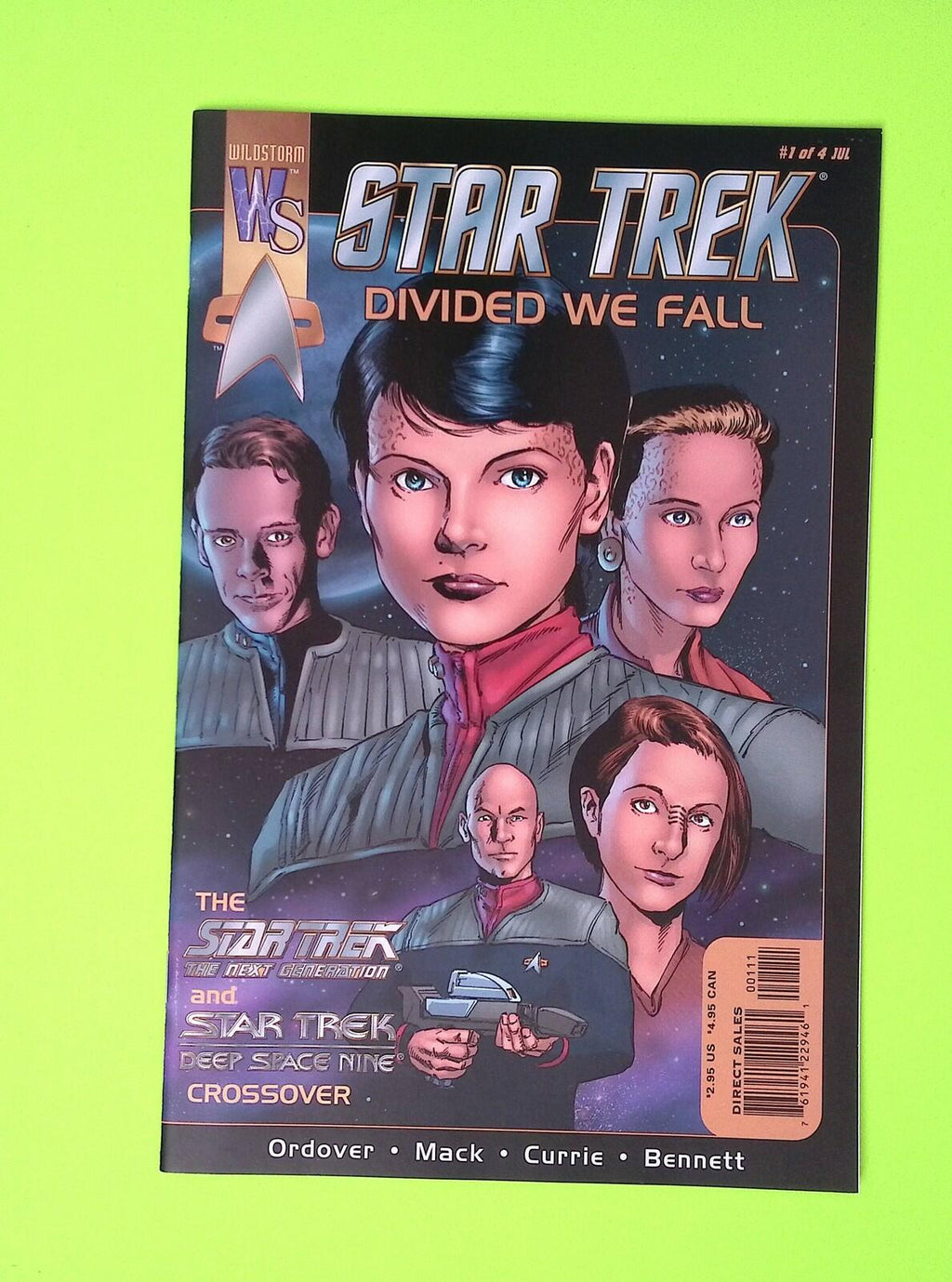 Star Trek Divided We Fall #1 2001 DC Comics High Grade Comic Book W231-100
