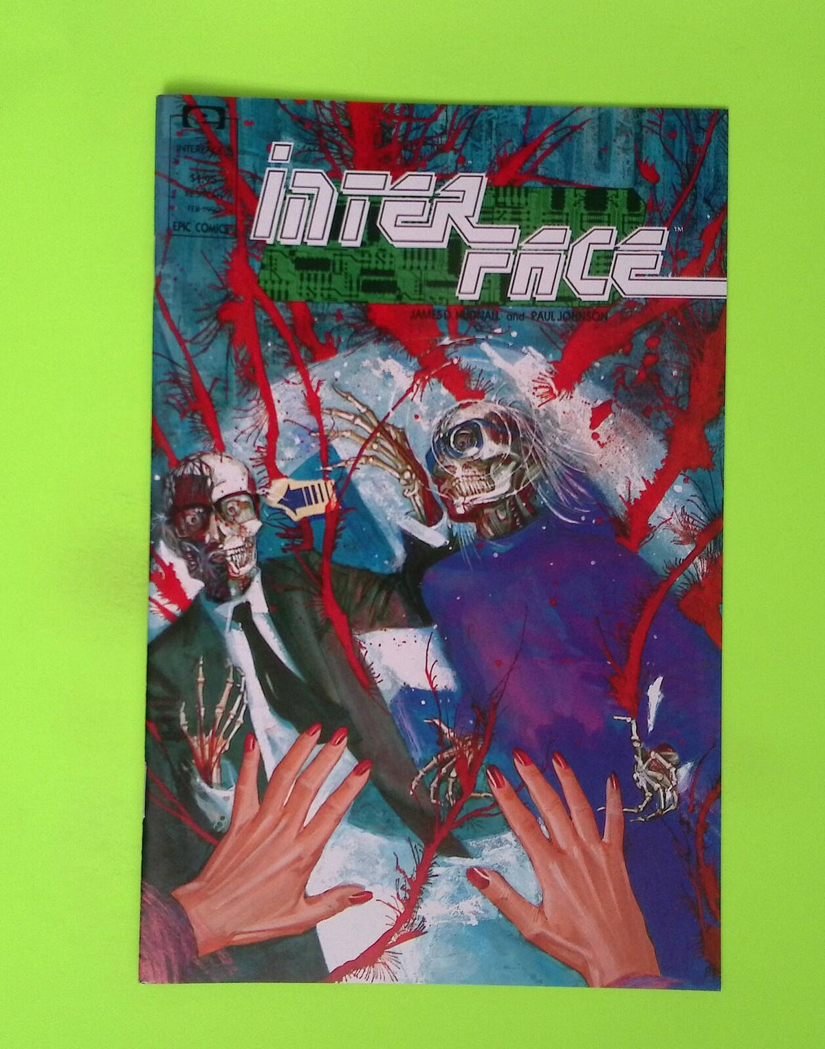 Interface #2 1990 Epic Comics 8.0 Comic Book X95-8