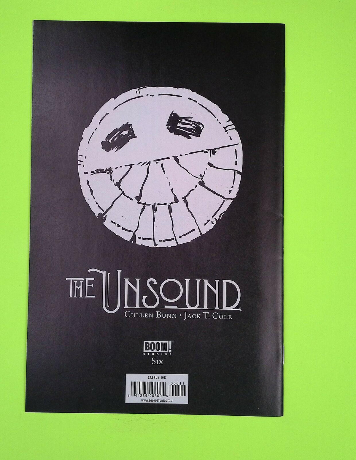 The Unsound #6 2017 BOOM! Studios High Grade Comic Book J86-66