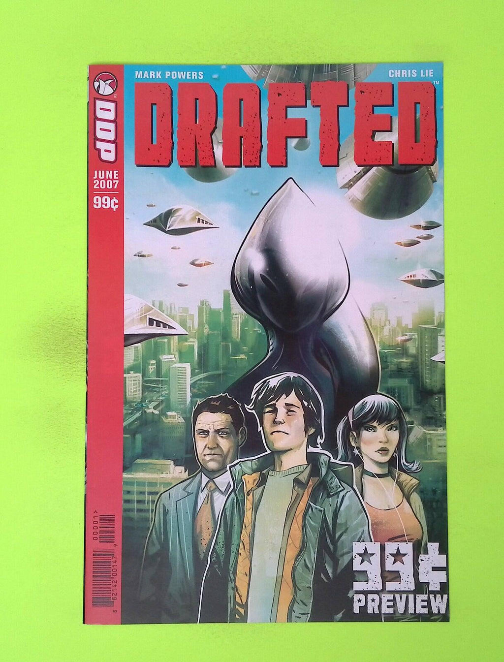 Drafted preview Devil's Due Publishing Special High Grade Comic Book W26-178