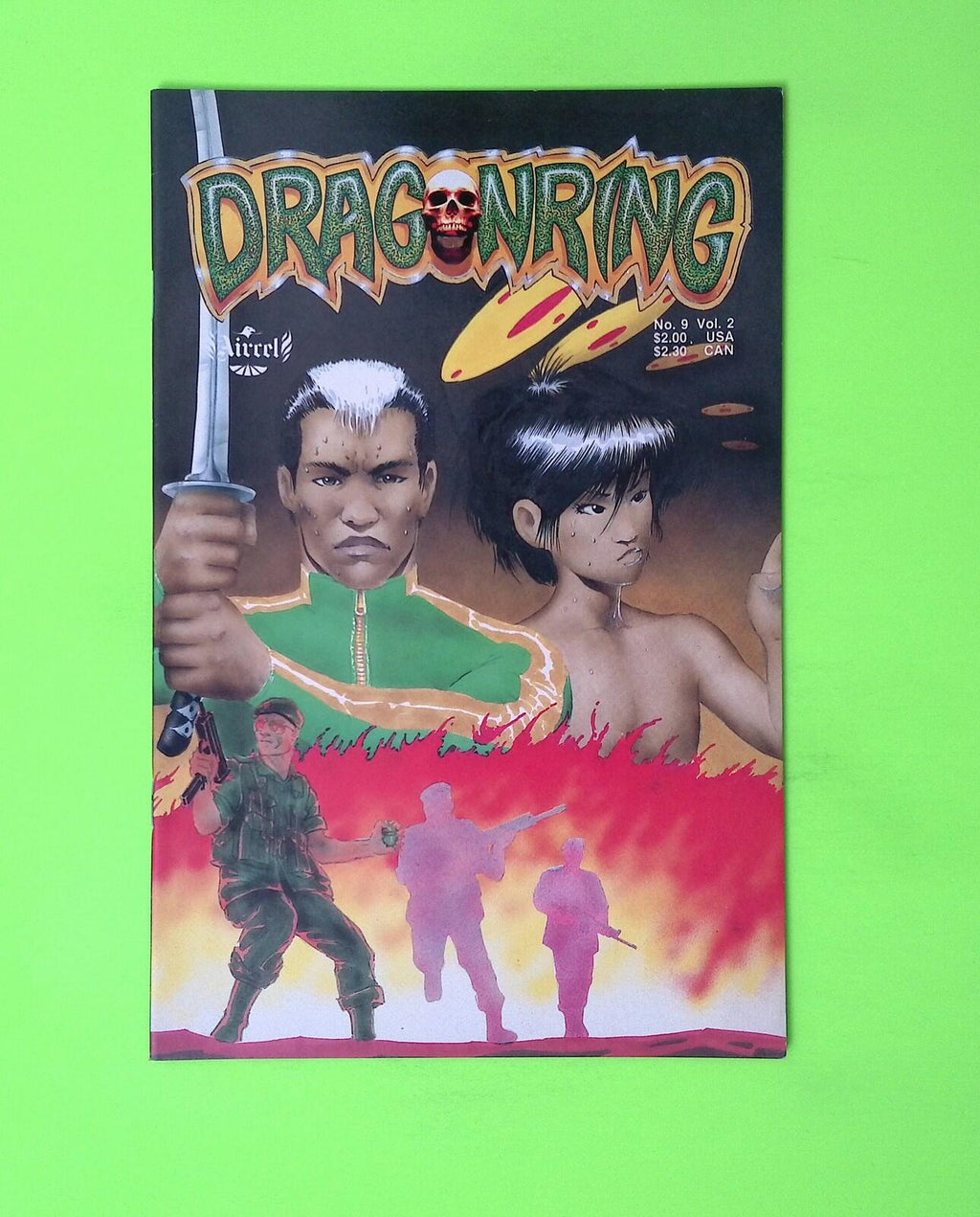 Dragonring #9 Vol. 2 1987 Aircel Publishing Higher Grade Comic Book B19-253