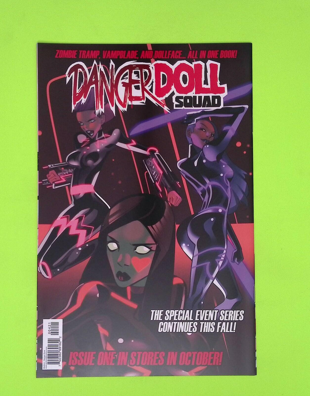 Medisin #4b Danger Zone Variant High Grade Comic Book W190-202