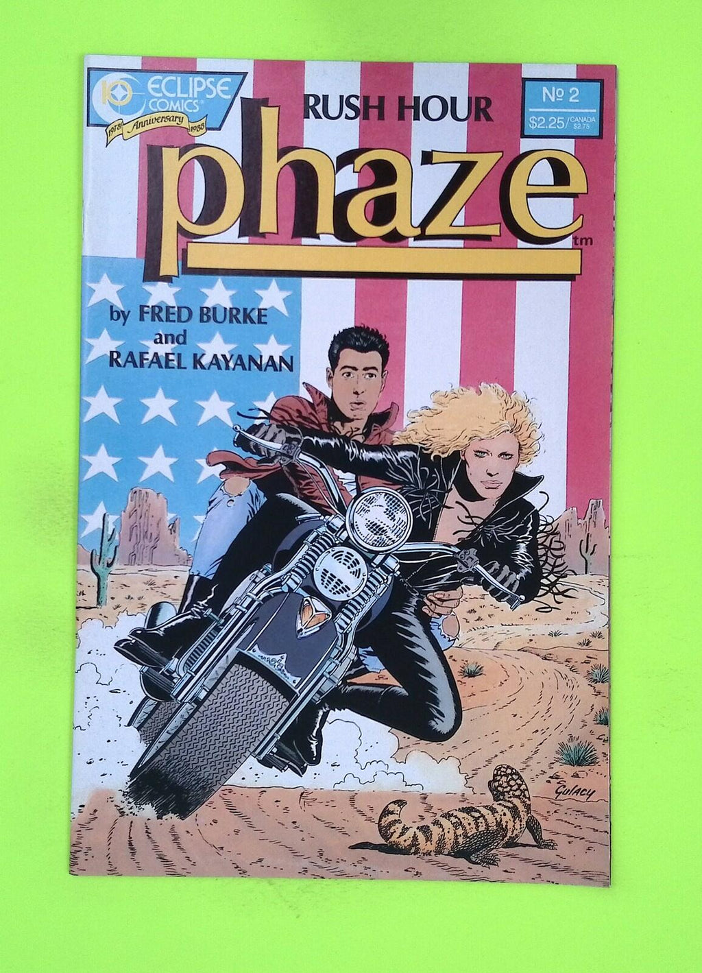 Phaze #2 Eclipse Comics High Grade Comic Book G76-135