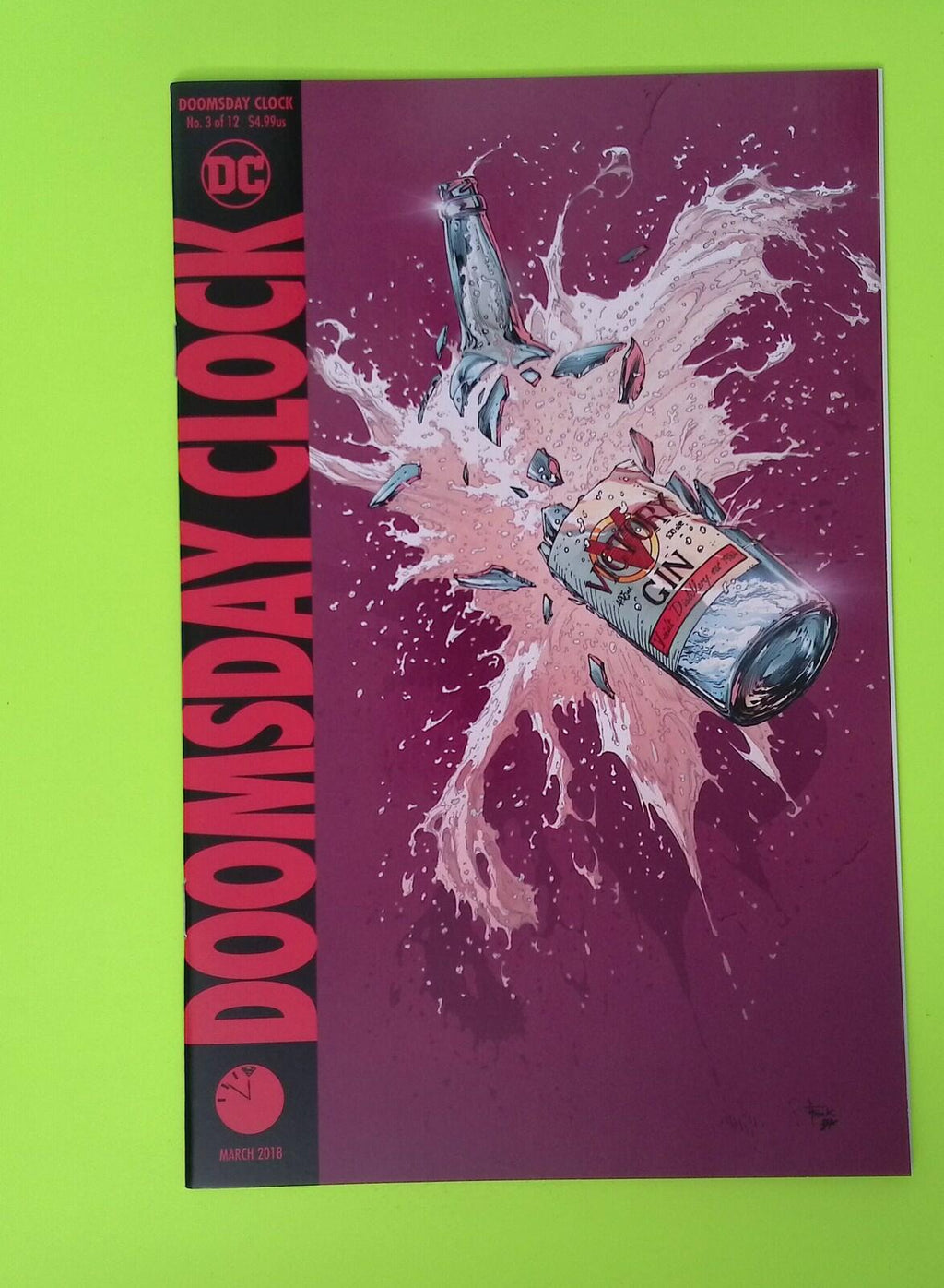 Doomsday Clock #3 2018 DC Comics High Grade Comic Book W30-152
