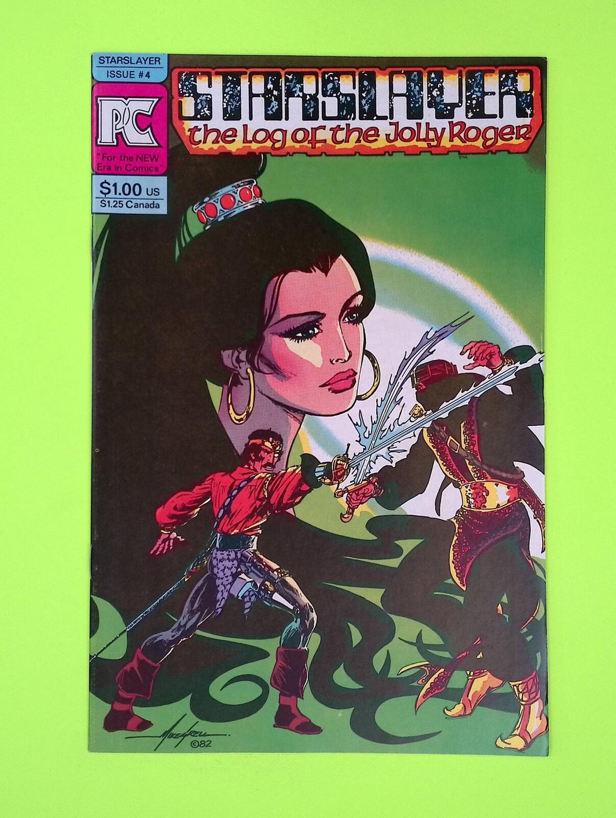 Starslayer #4 1982 Pacific Comics High Grade Comic Book A69-252