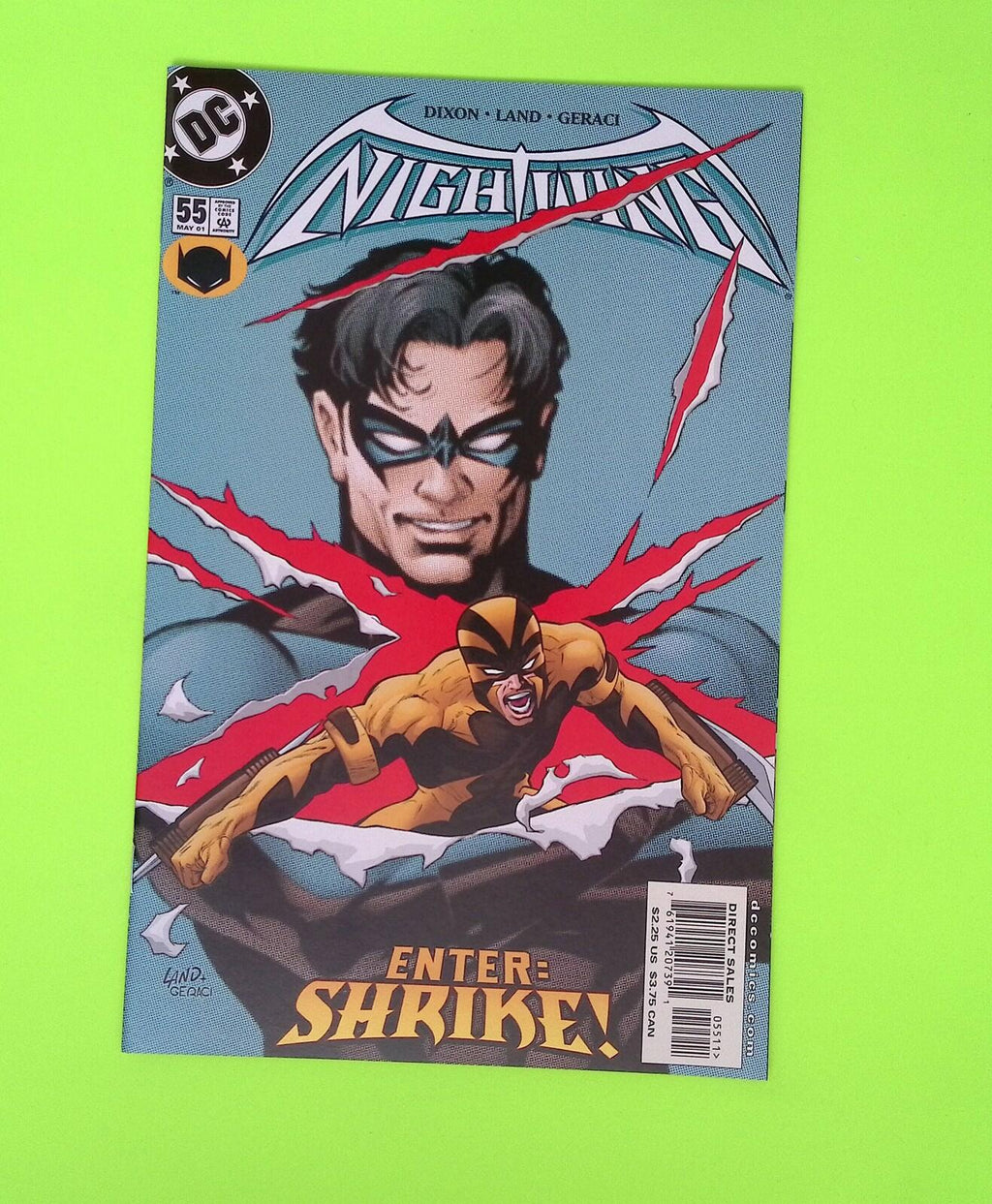 Nightwing #55 Vol. 2 2001 DC Comics High Grade Comic Book X213-155
