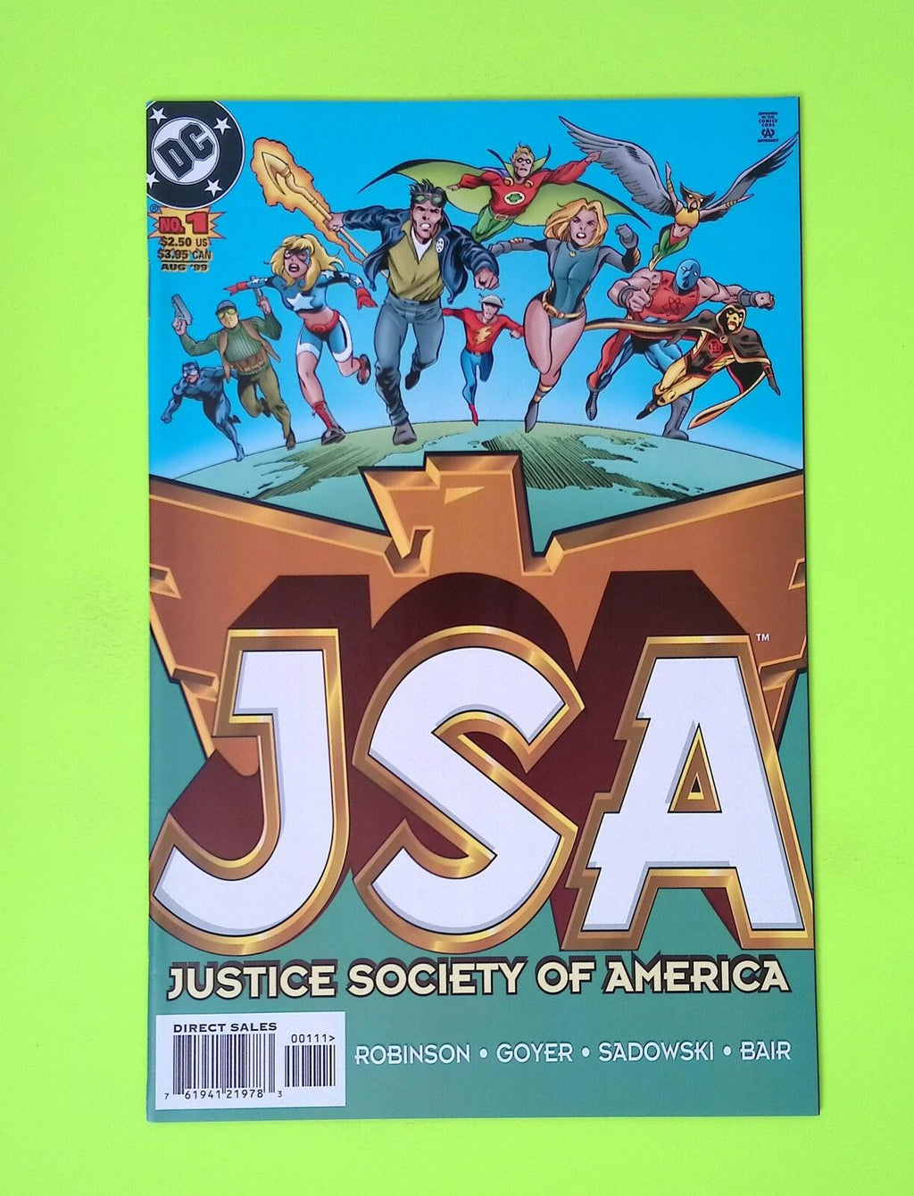 JSA #1 1999 DC Comics 8.0 Comic Book Q10-14