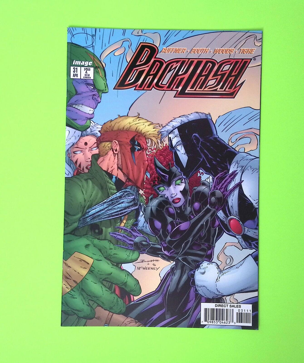 Backlash #31 1997 Image Comics High Grade Comic Book W340-90