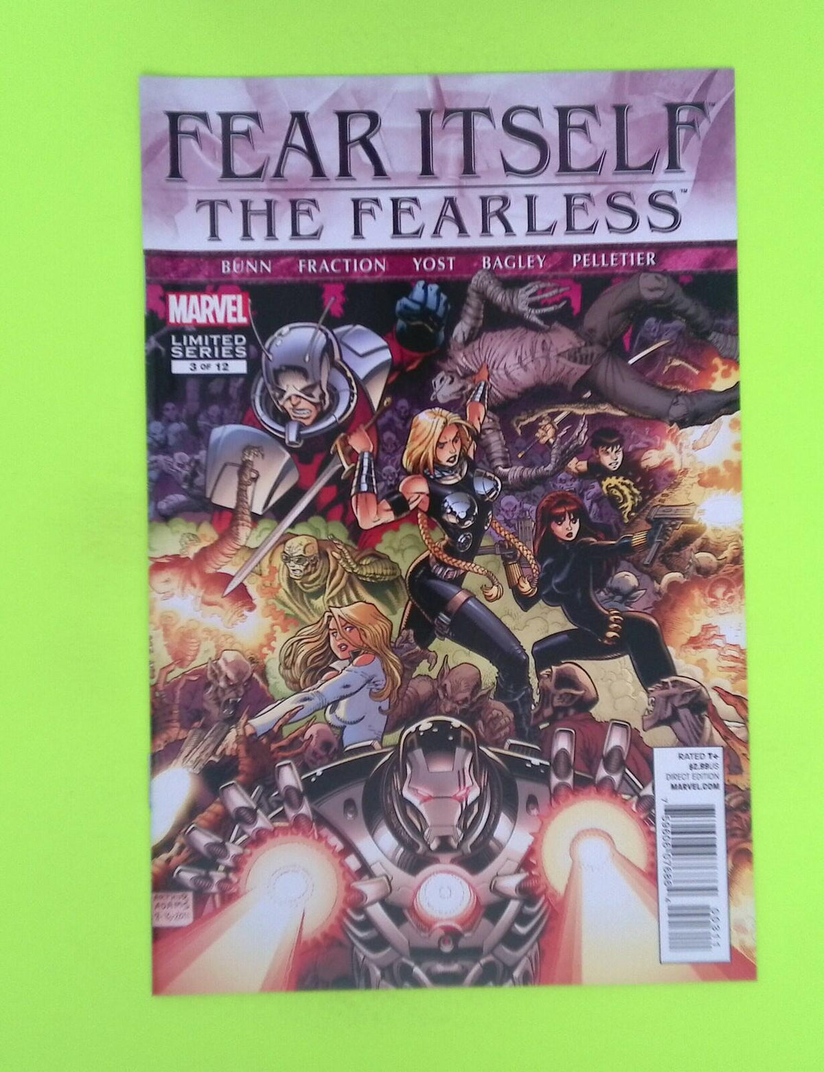 Fear Itself The Fearless #3 2012 Marvel Comics 8.0 Comic Book W12-239