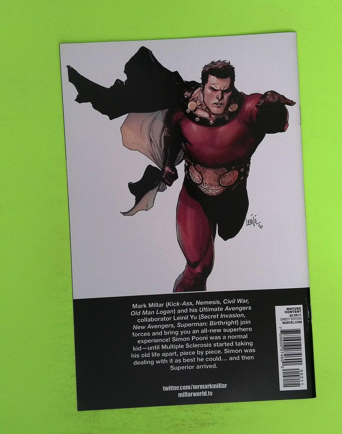 Superior #2 2011 Icon 8.0 Comic Book X84-272