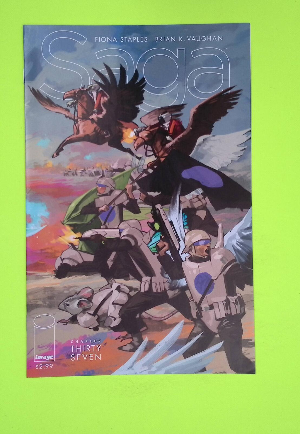 Saga #37 2016 Image Comics Mid Grade Comic Book V80-21