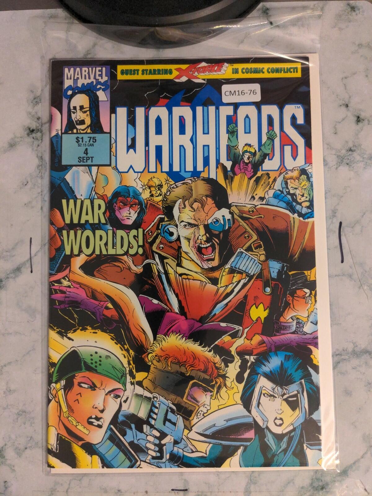 WARHEADS #4 9.0 MARVEL UK COMIC BOOK CM16-76