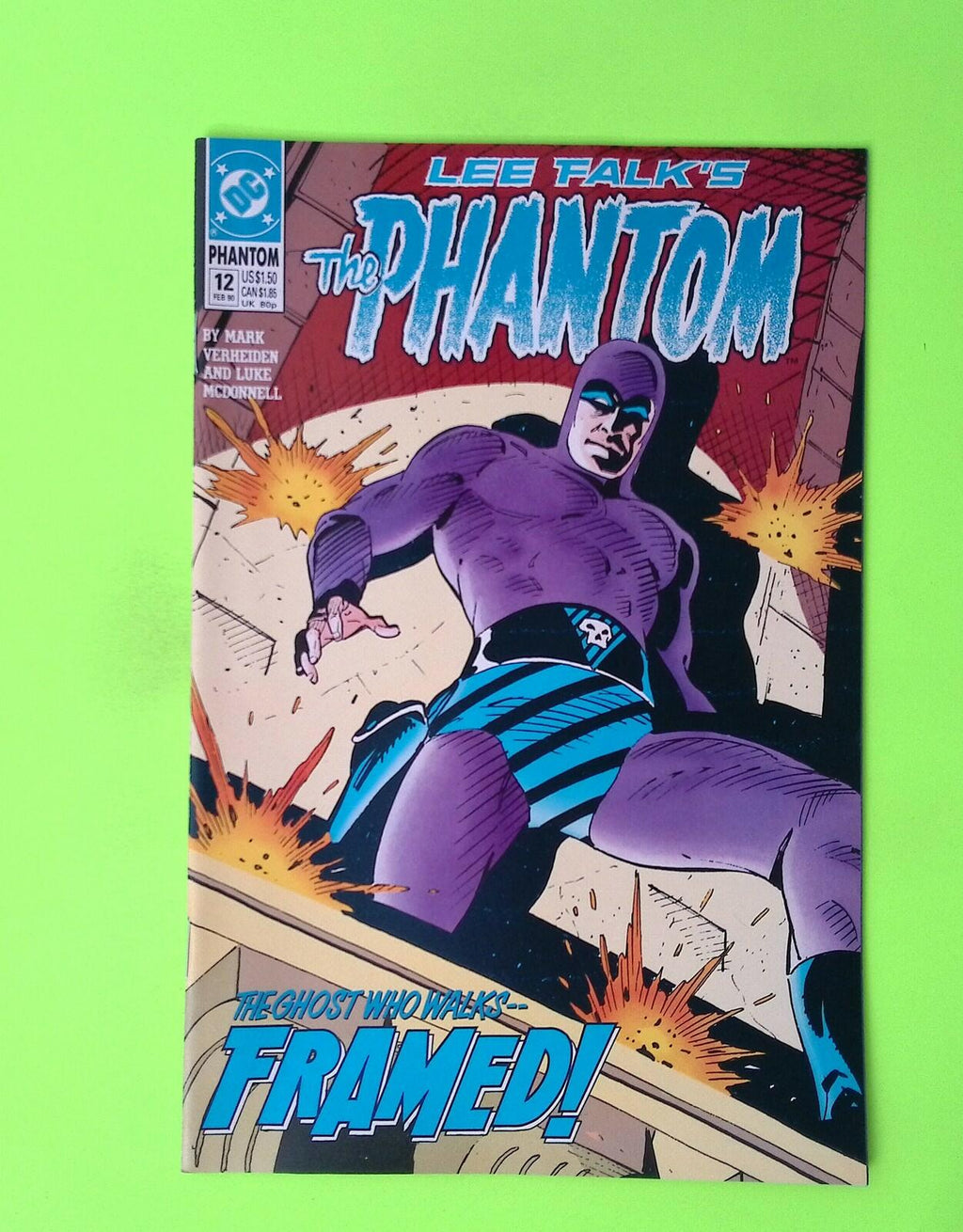 The Phantom #12 Vol. 4 1990 DC Comics High Grade Comic Book P48-38