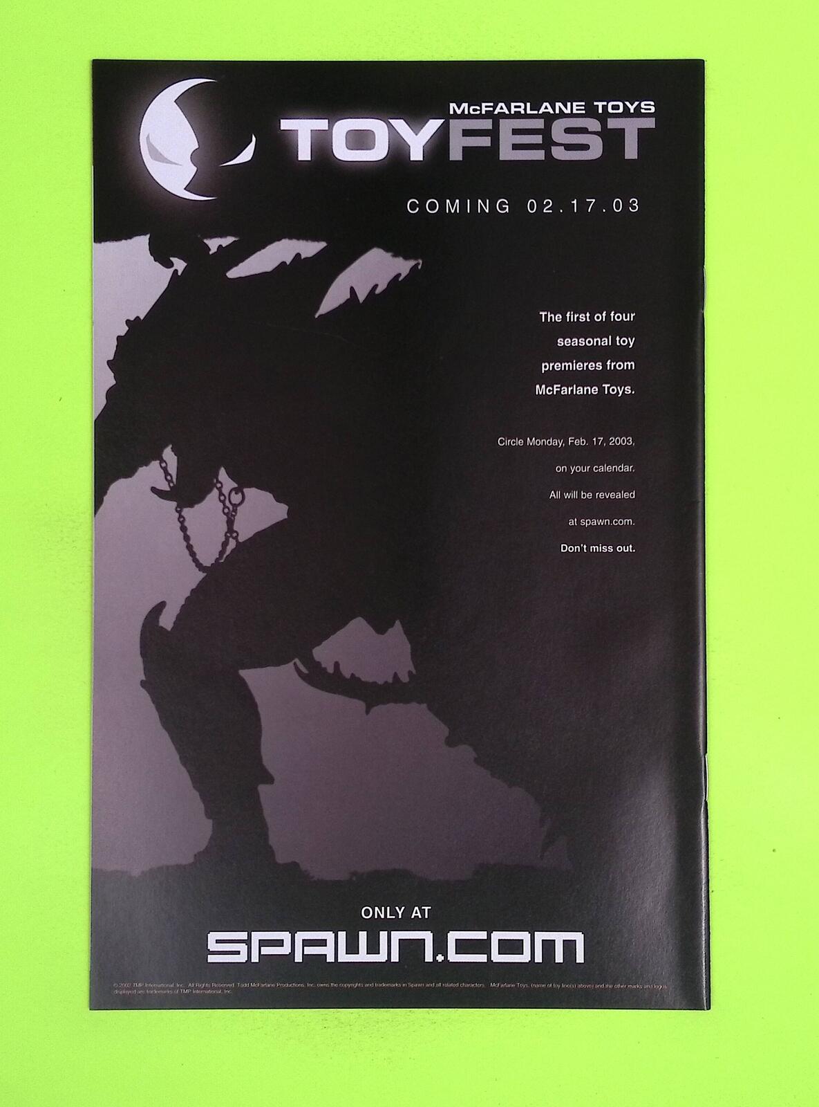 Spawn #122 2003 Todd McFarlane Productions 1st App High Grade Comic Book M41-151