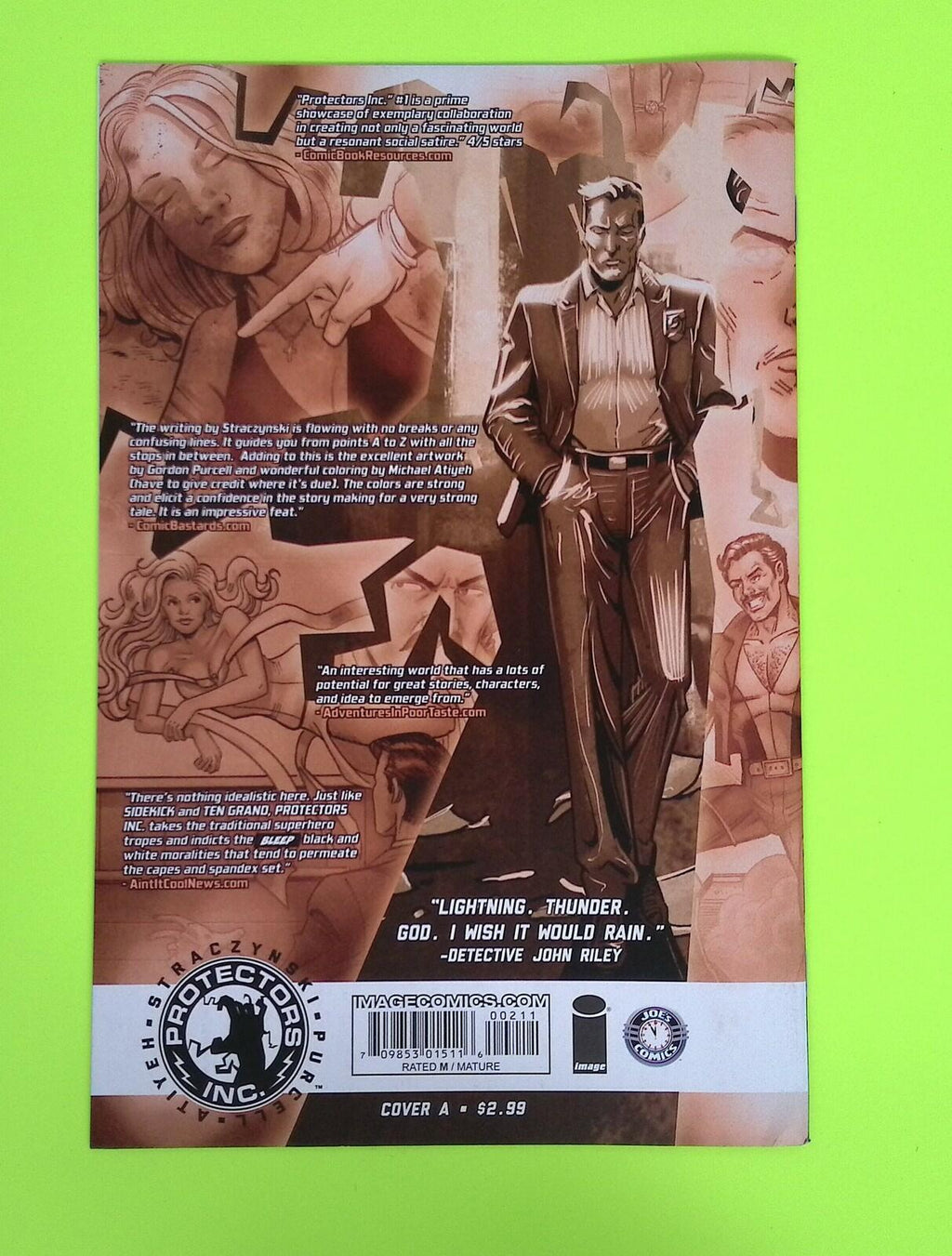 Protectors Inc. #2 2013 Image Comics 8.0 Comic Book M60-78