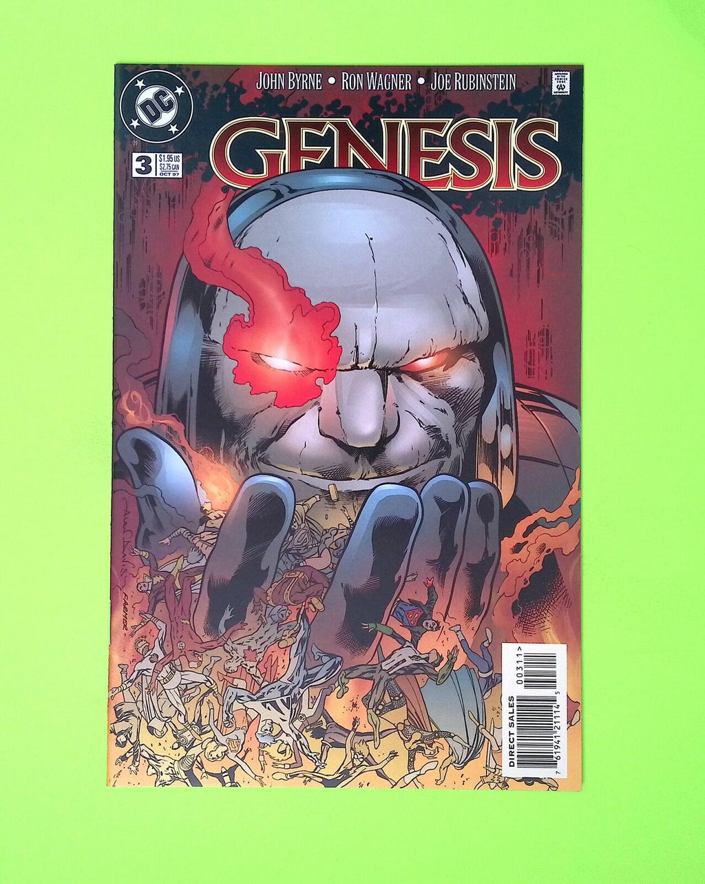 Genesis #3 1997 DC Comics High Grade Comic Book X193-54