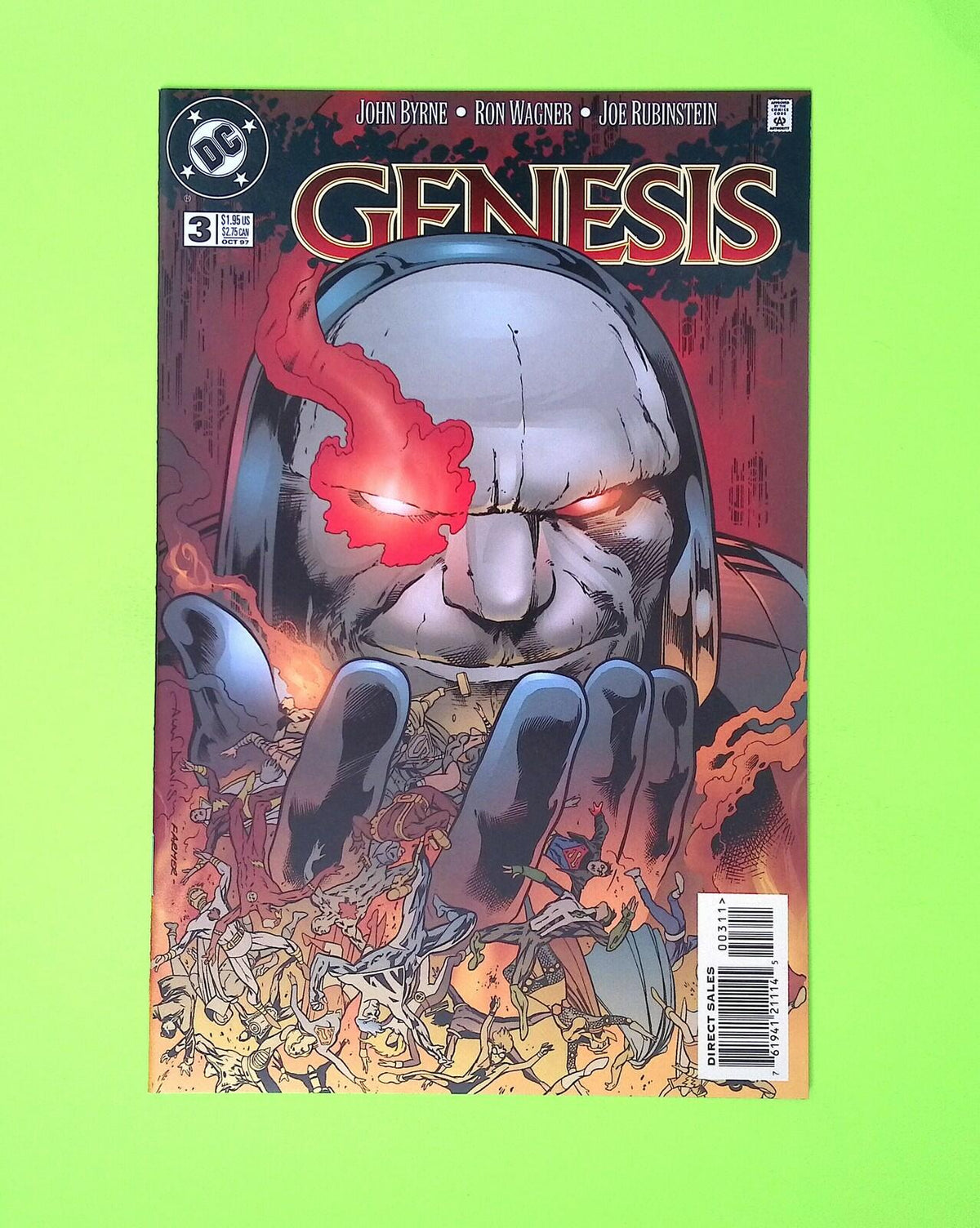 Genesis #3 1997 DC Comics High Grade Comic Book X193-54