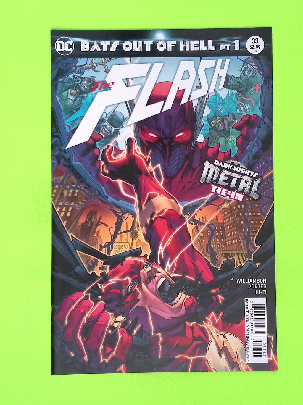 Flash #33b Vol. 5 2017 DC Comics Variant High Grade Comic Book W154-123