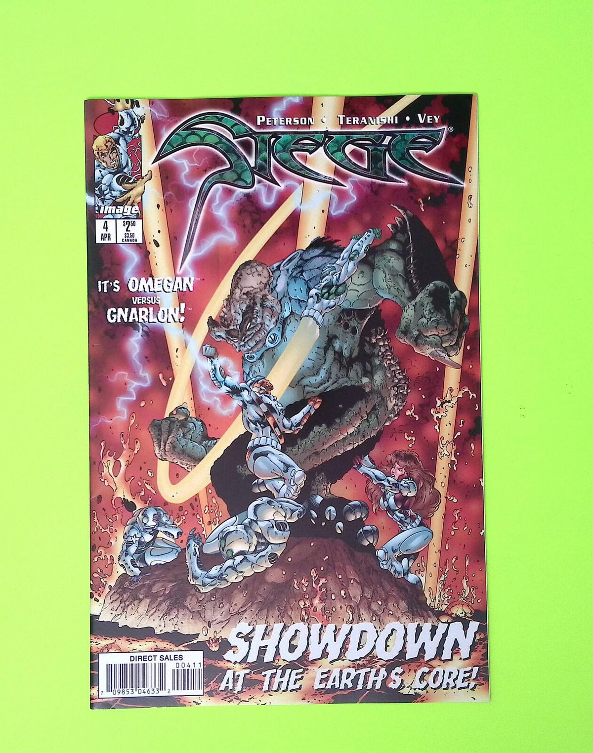 Siege #4 1997 Image Comics Higher Grade Comic Book X238-146