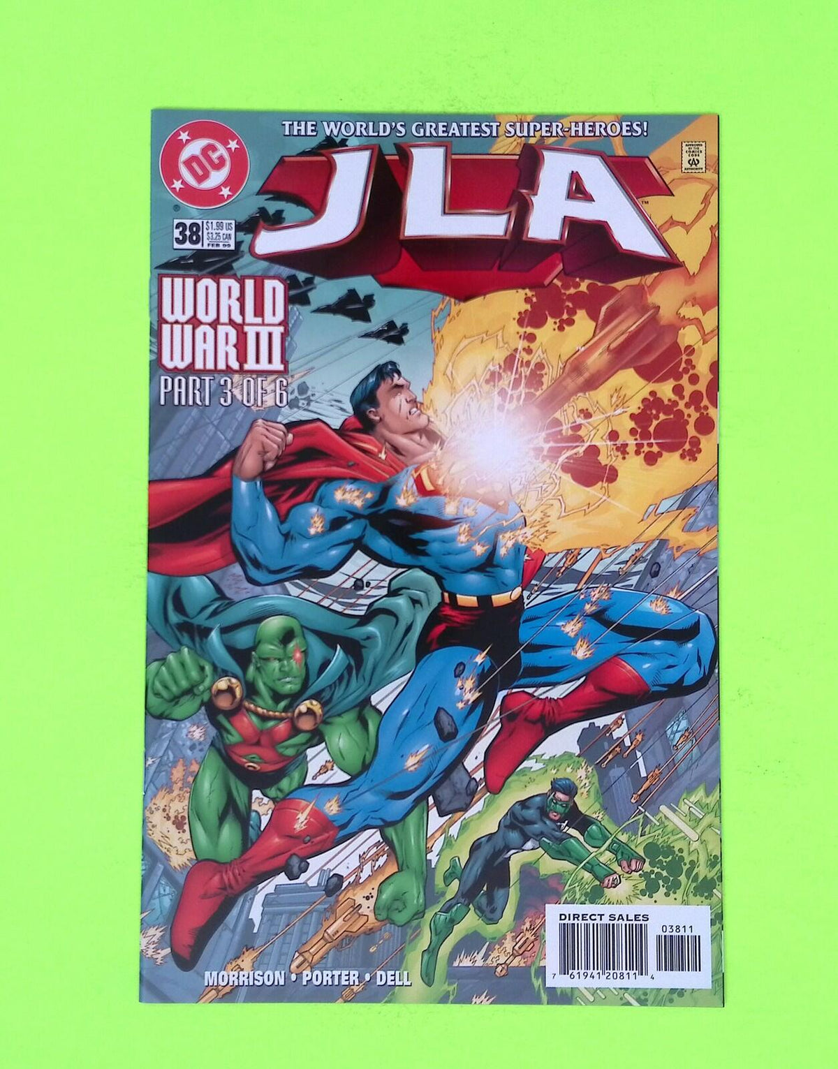 JLA #38 2000 DC Comics High Grade Comic Book R47-140