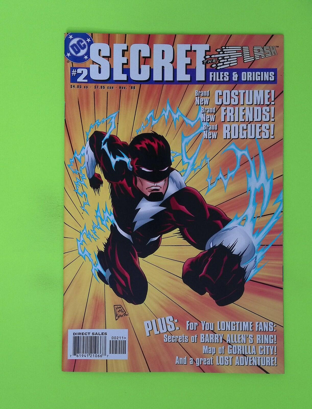 Flash Secret Files #2 1999 DC Comics High Grade Comic Book X12-123