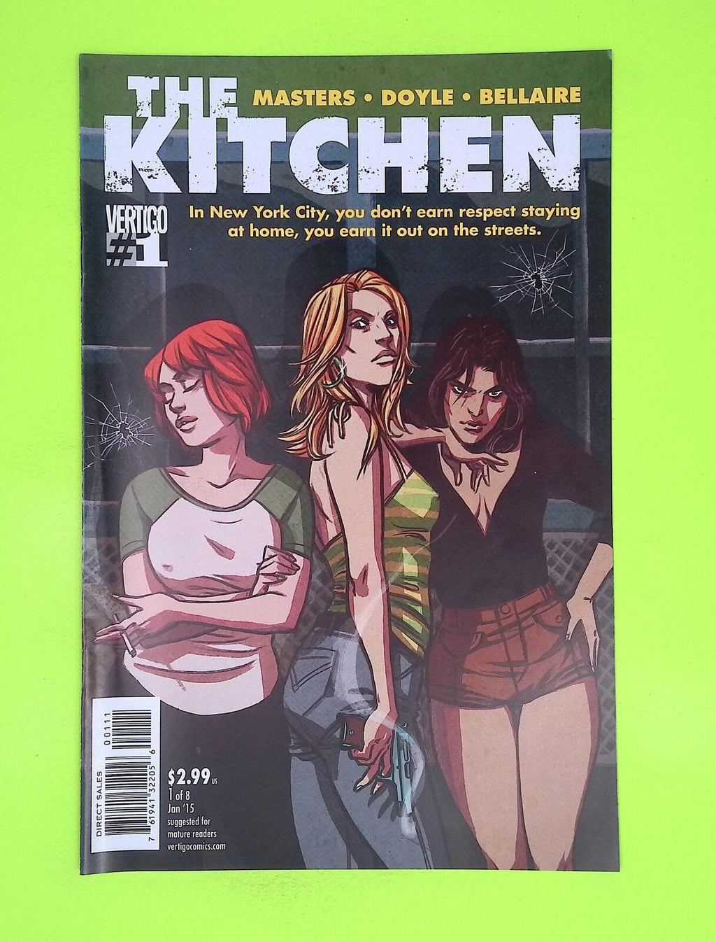 The Kitchen #1 2015 Vertigo High Grade Comic Book K94-47