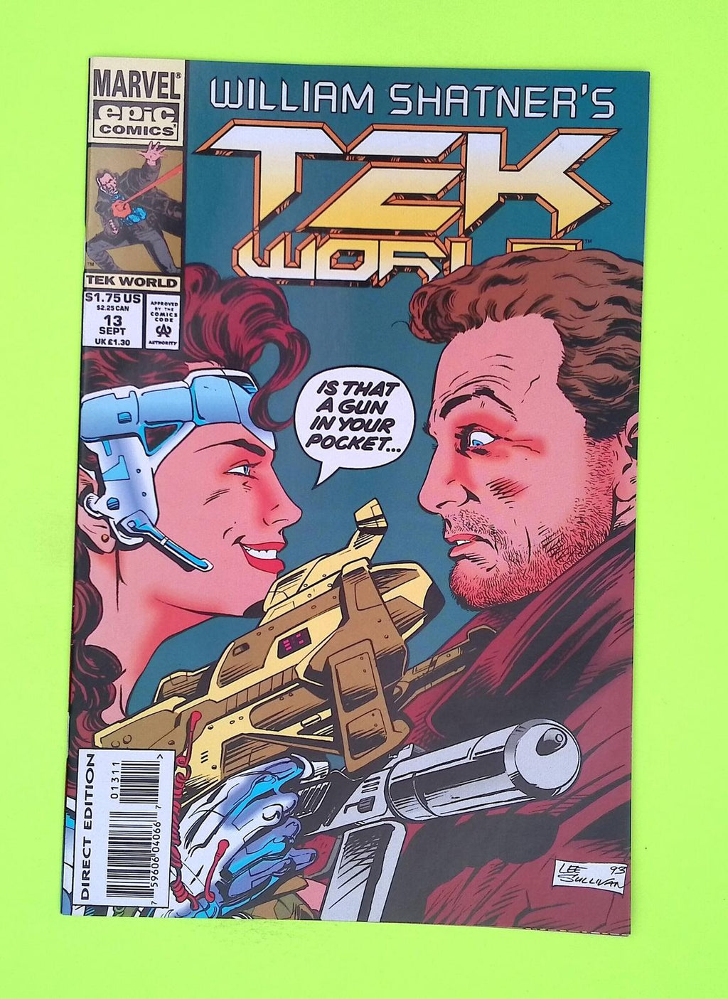 Tek World #13 1993 Epic Comics 8.0 Comic Book L58-265