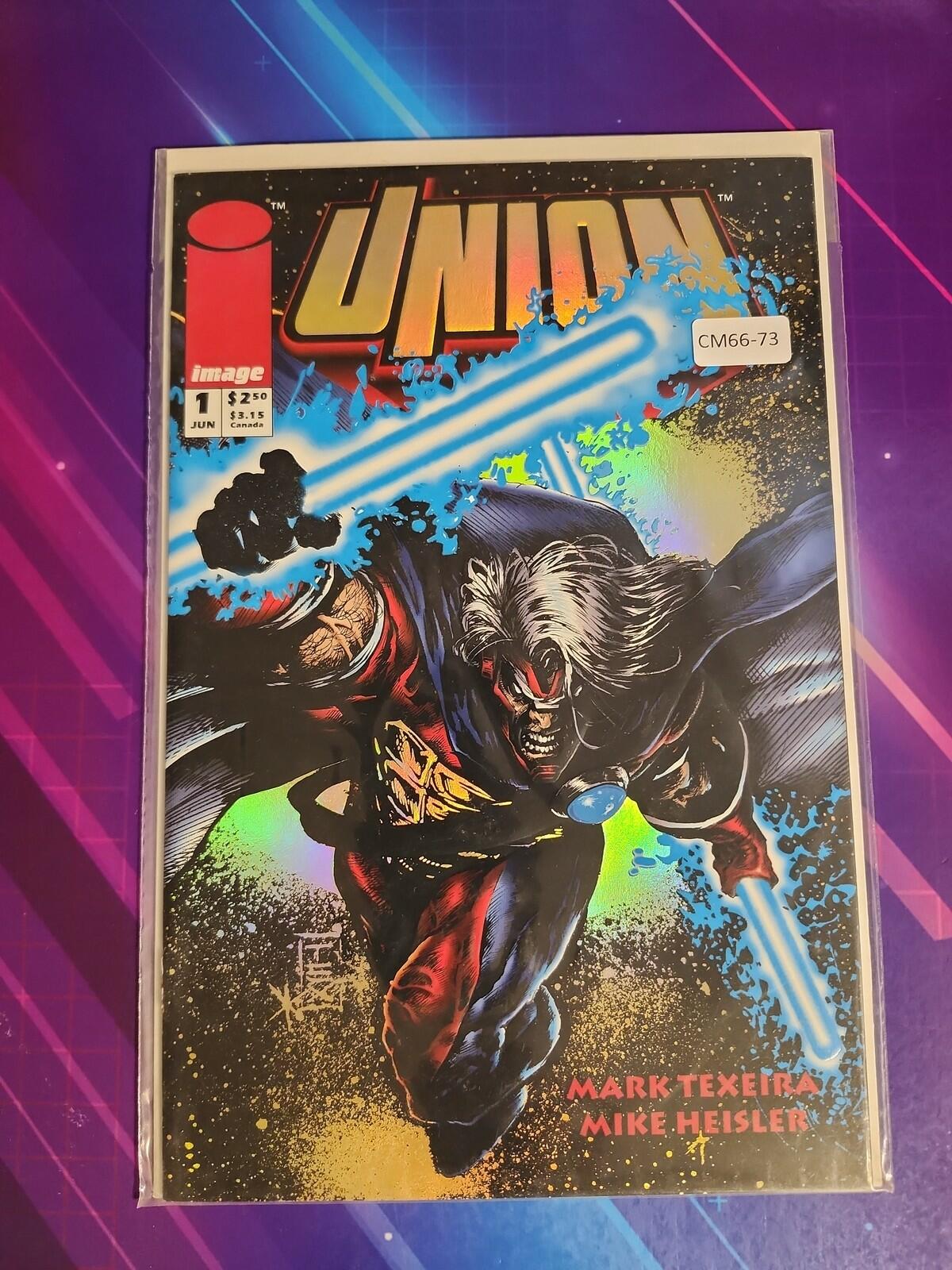 UNION #1 VOL. 1 HIGH GRADE 1ST APP IMAGE COMIC BOOK CM66-73