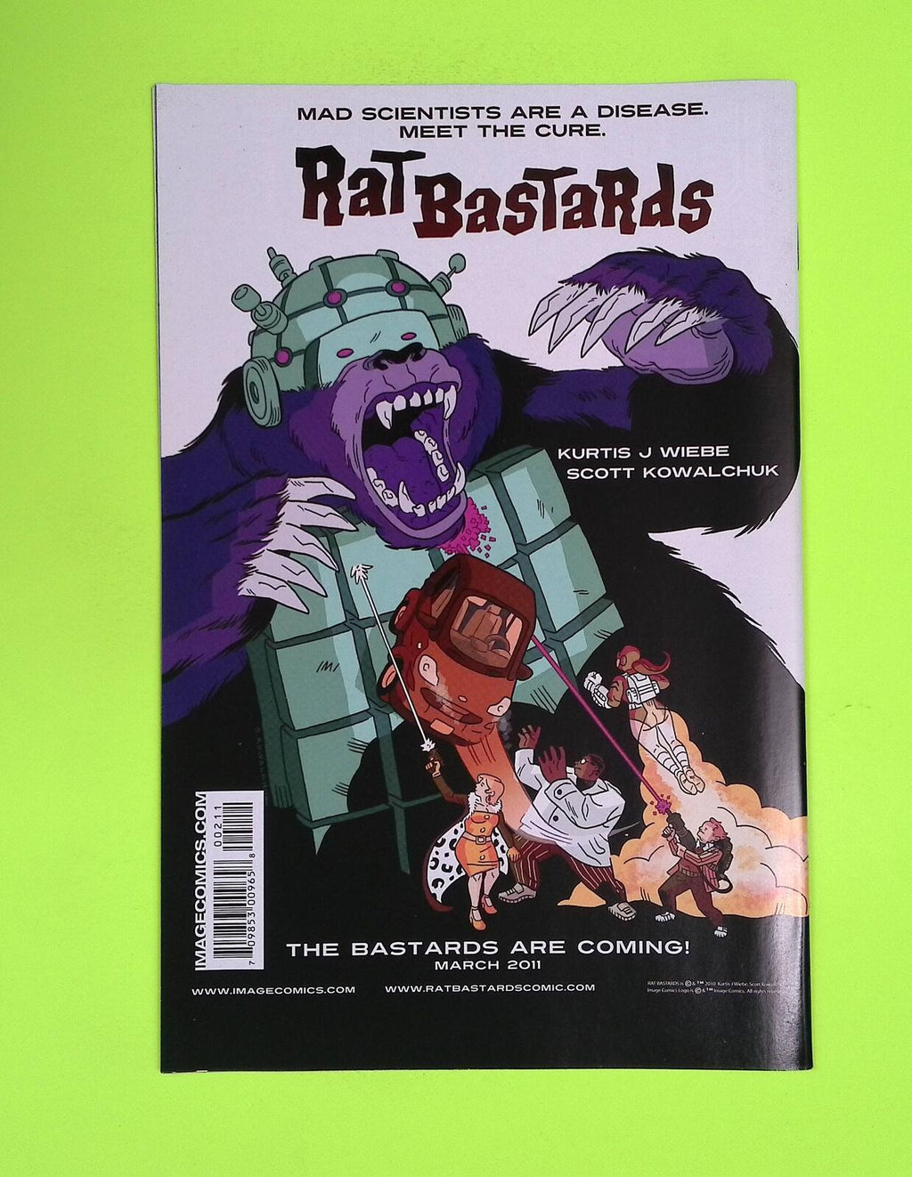 Proof Endangered #2 Image Comics High Grade Comic Book M19-119