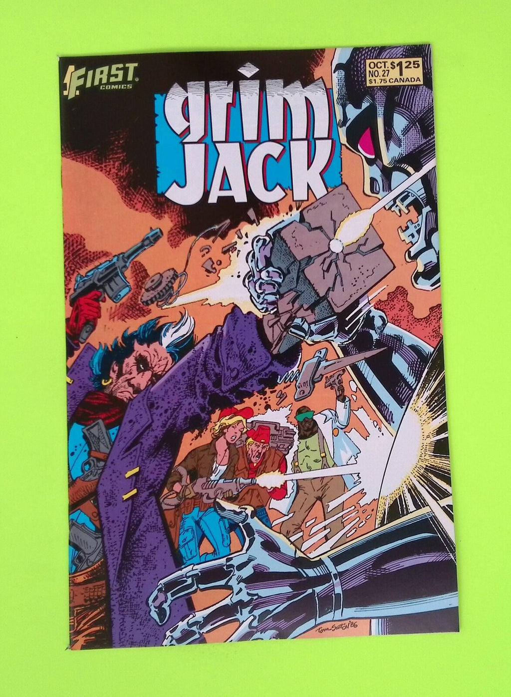 Grimjack #27 1986 First Comics High Grade Comic Book M76-281