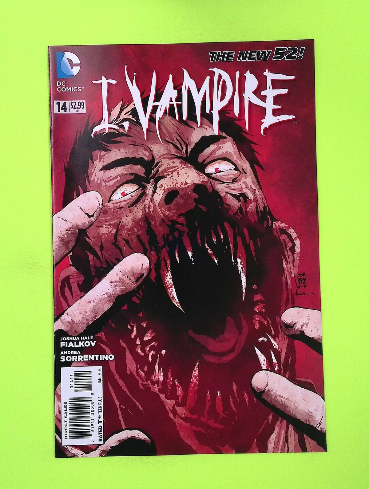 I, Vampire #14 2013 DC Comics 1st App High Grade Comic Book J91-167