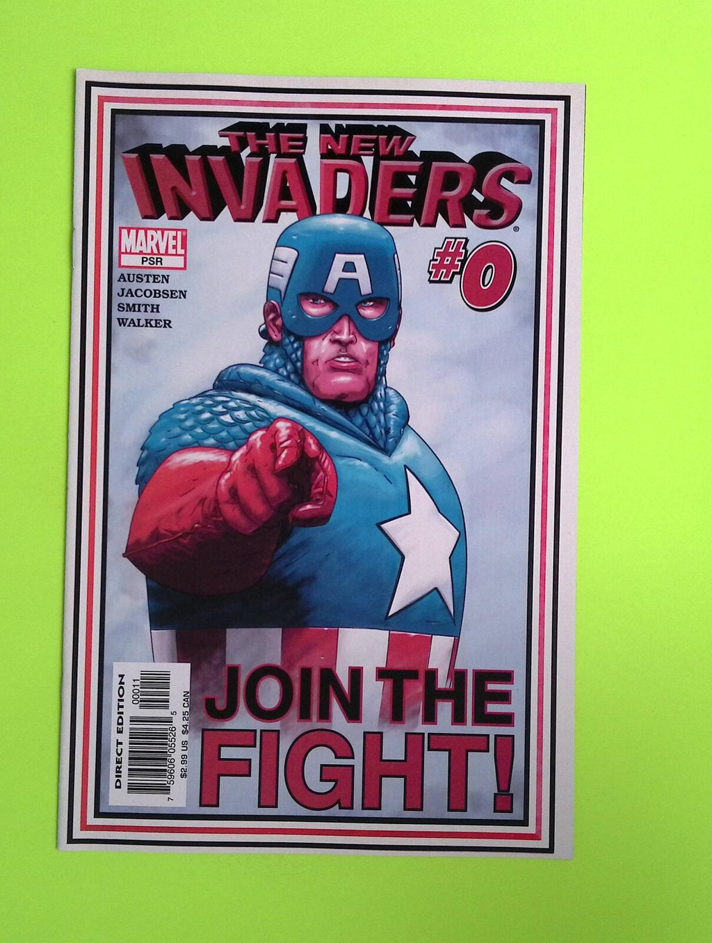 Invaders #0 2004 Marvel Comics High Grade Comic Book G20-285