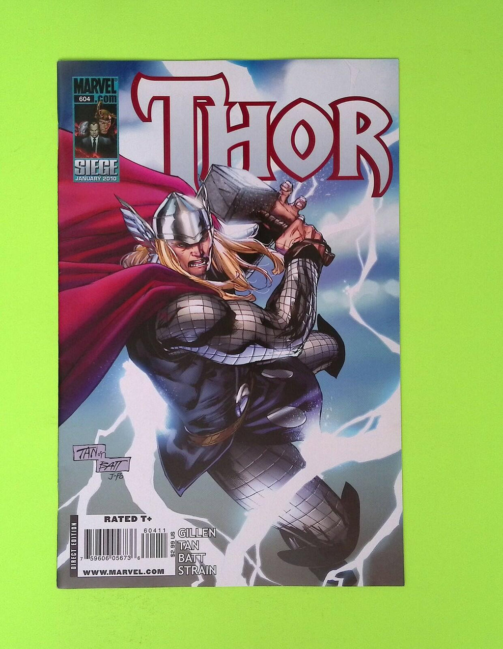 Thor #604 Vol. 1 2010 Marvel Comics 8.0 Comic Book X151-78