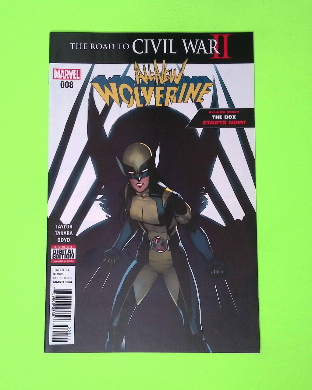 All-New Wolverine #8 2016 Marvel Comics High Grade Comic Book B41-94