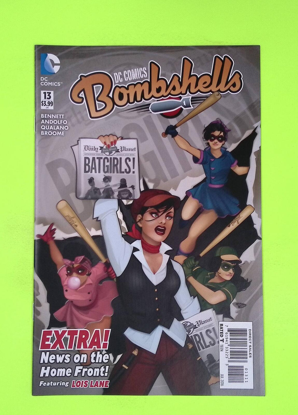 DC Comics Bombshells #13 2016 DC Comics High Grade Comic Book A91-23