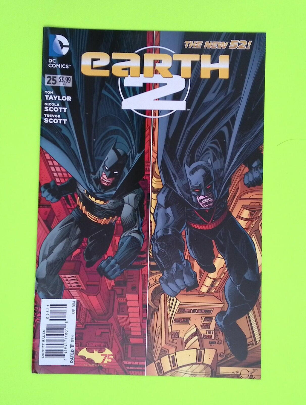 Earth 2 #25b 2014 DC Comics Variant High Grade Comic Book W5-112