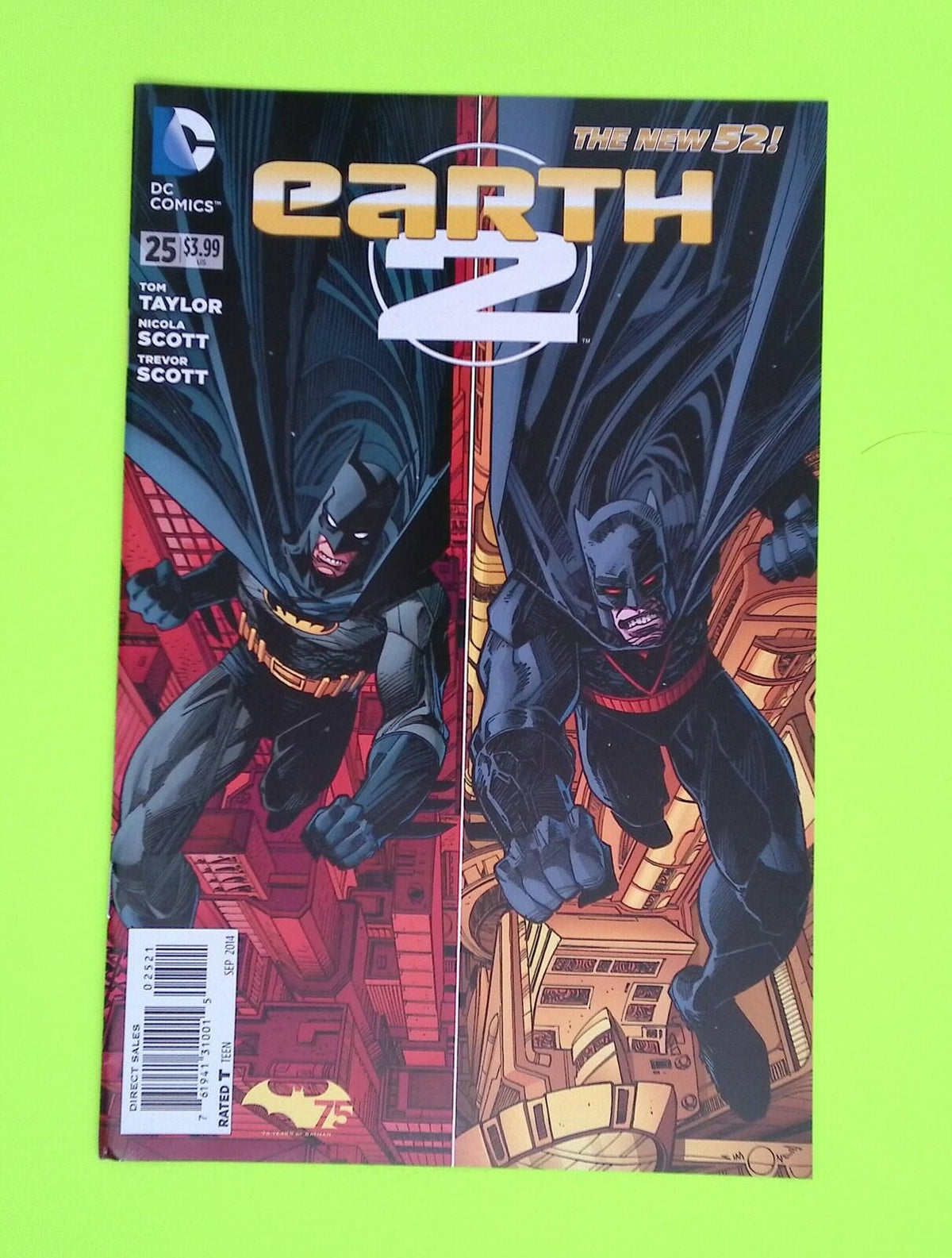 Earth 2 #25b 2014 DC Comics Variant High Grade Comic Book W5-112