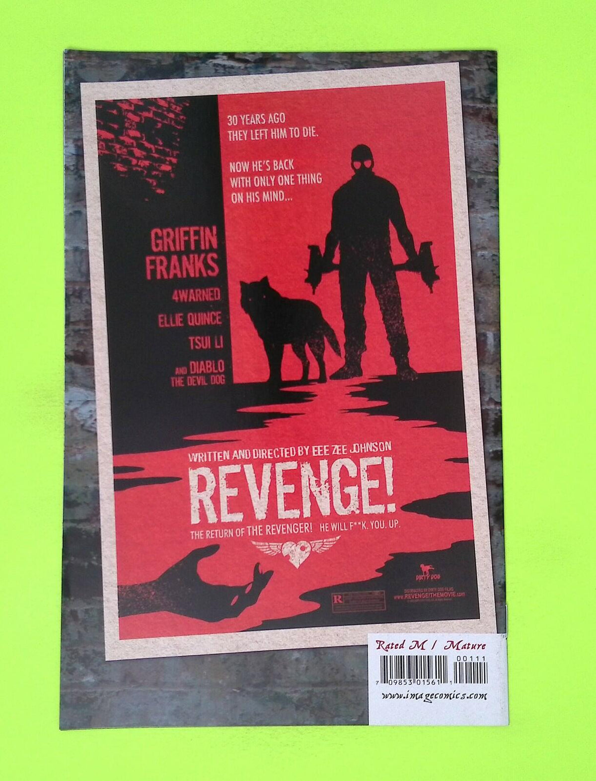 Revenge #1 2014 Image Comics High Grade Comic Book Q3-151