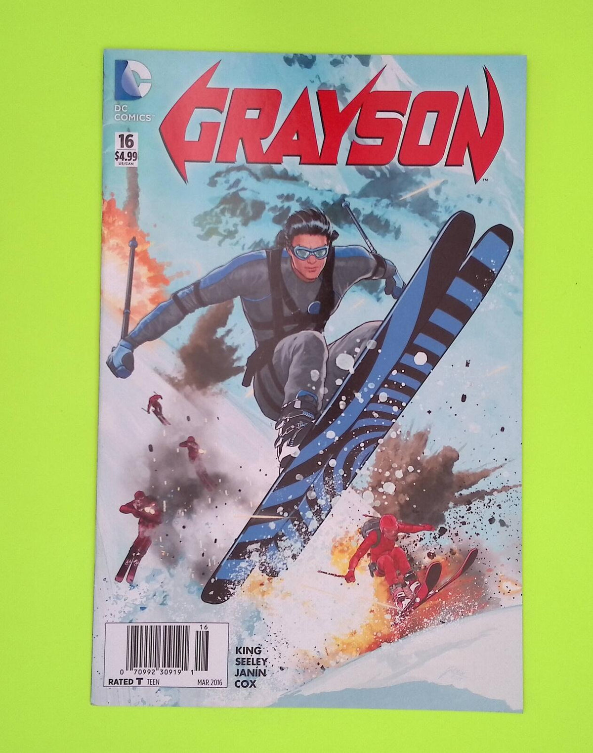 Grayson #16 2016 DC Comics Mid Grade Comic Book A36-138