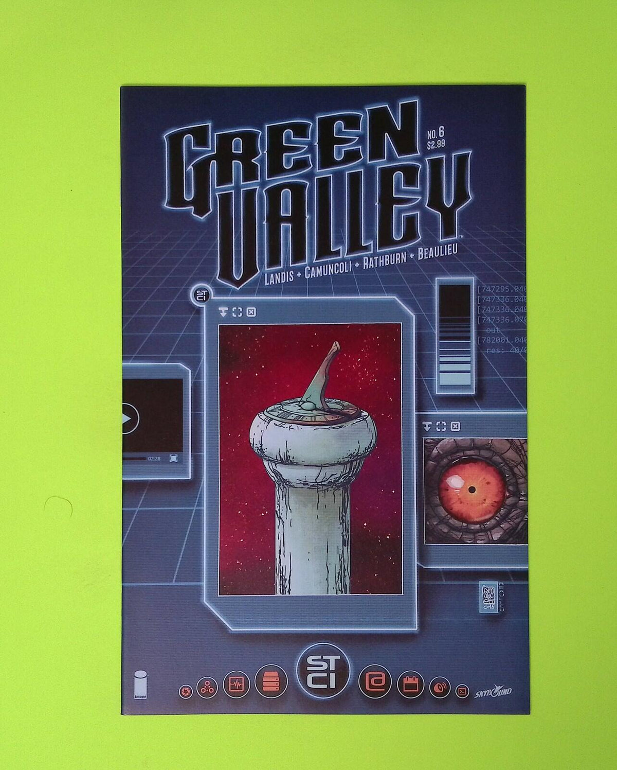 Green Valley #6 2017 Image Comics High Grade Comic Book Q68-138