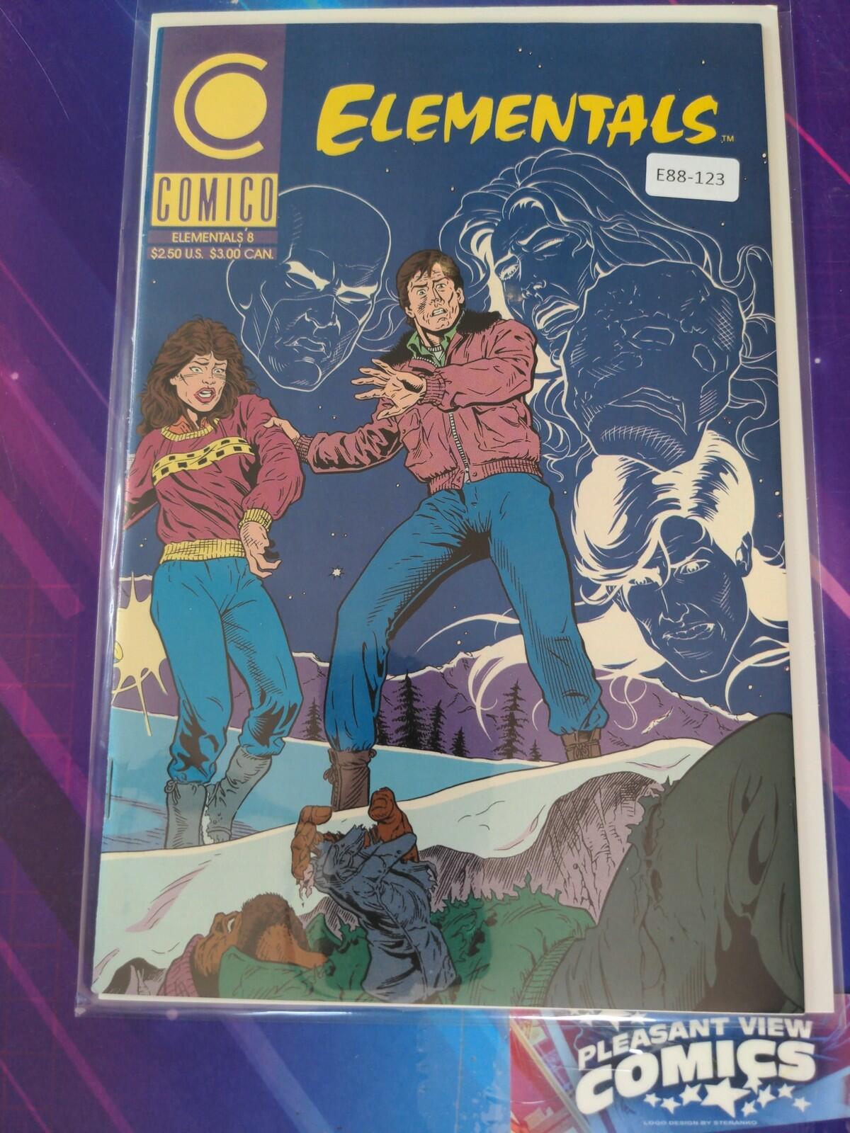 ELEMENTALS #8 VOL. 2 8.0 COMICO COMIC BOOK E88-123