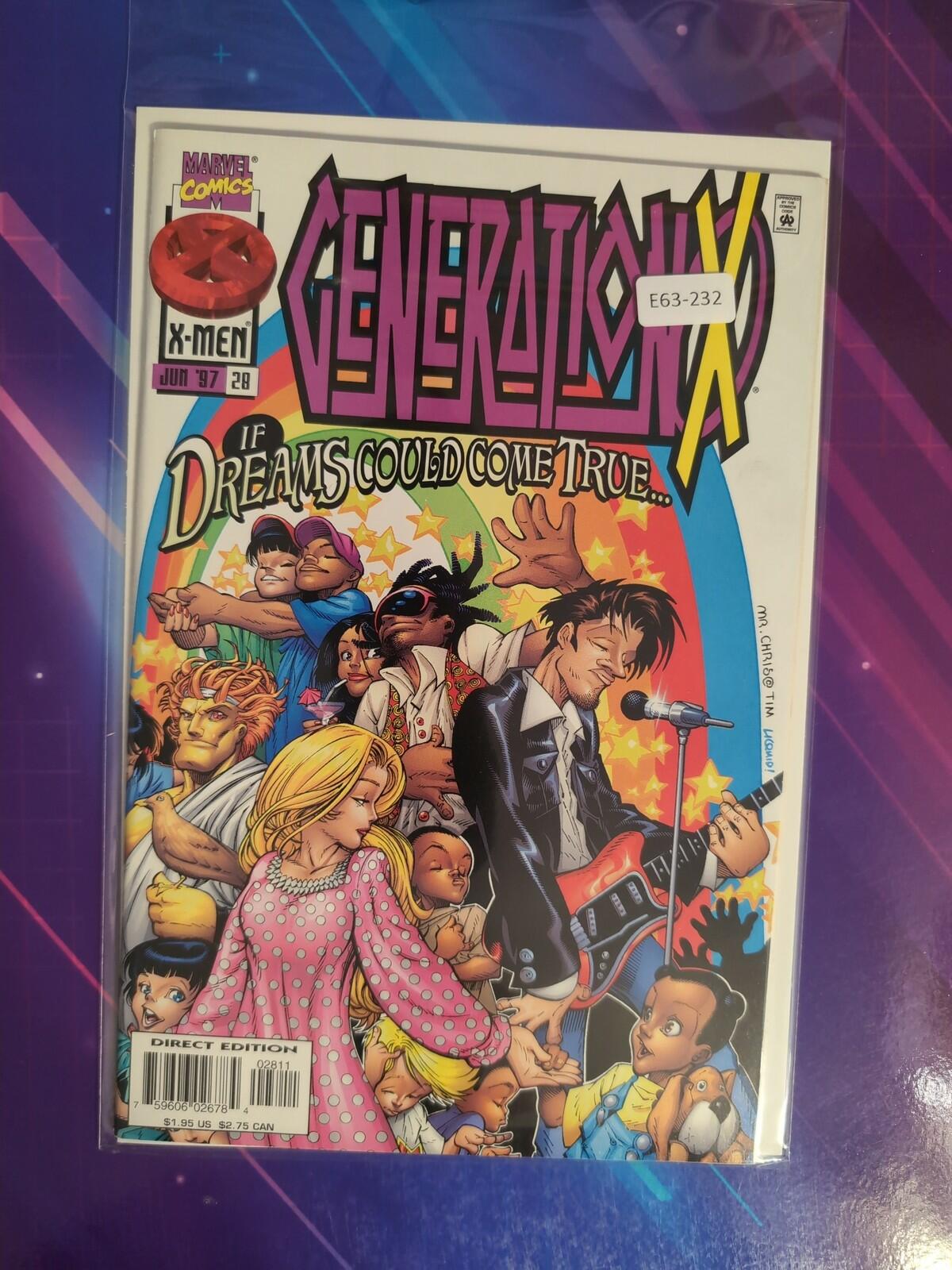 GENERATION X #28 VOL. 1 HIGH GRADE MARVEL COMIC BOOK E63-232