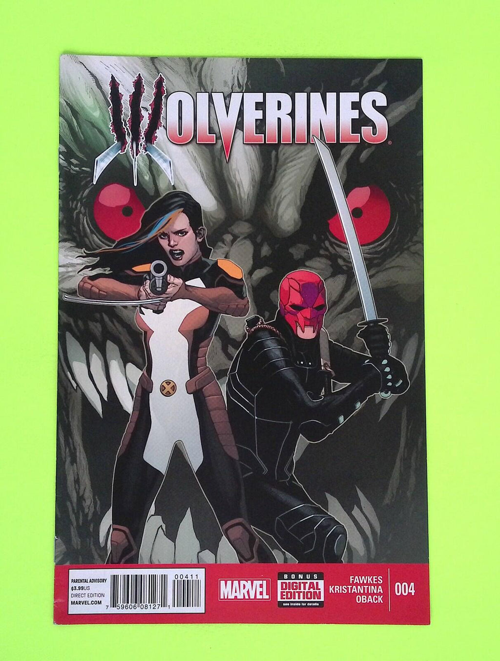 Wolverines #4 2015 Marvel Comics 7.0 Comic Book M73-55