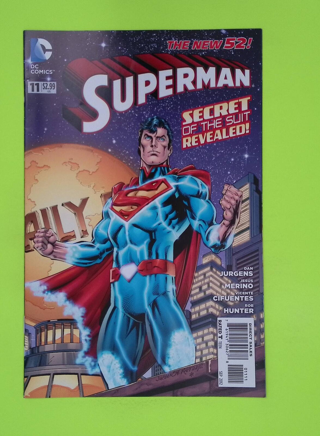 Superman #11 Vol. 3 2012 DC Comics Mid Grade Comic Book K37-76