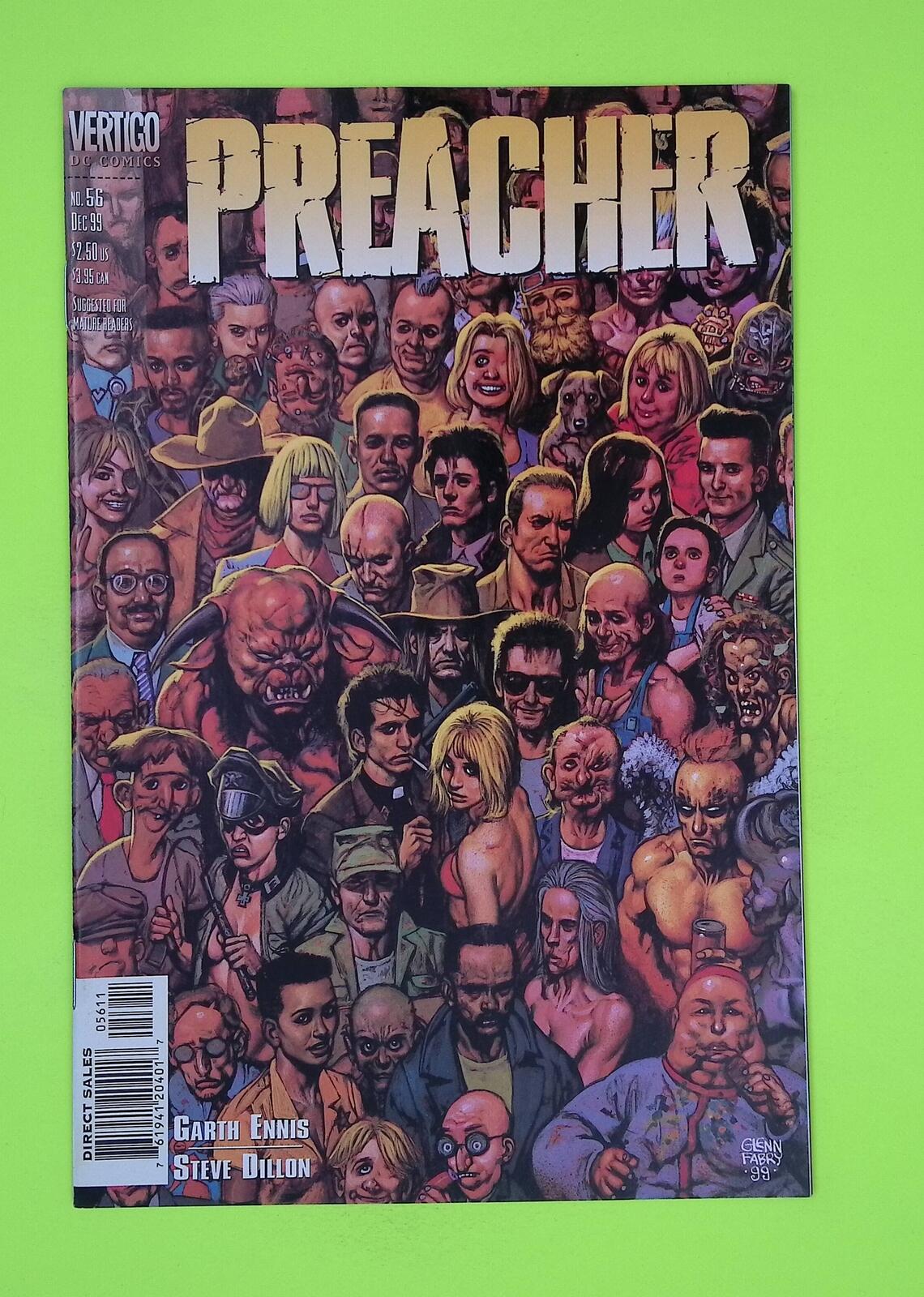 Preacher #56 1999 Vertigo Mid Grade Comic Book A55-177