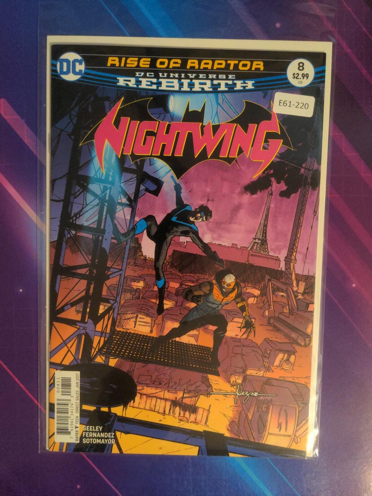 NIGHTWING #8 VOL. 4 HIGHER GRADE DC COMIC BOOK E61-220